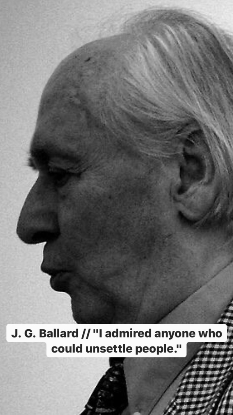 Photo of J. G. Ballard