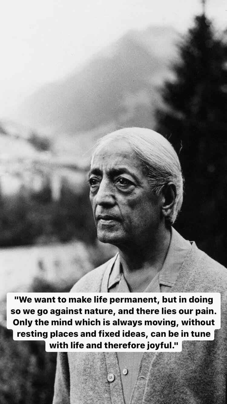 Photo of J. Krishnamurti