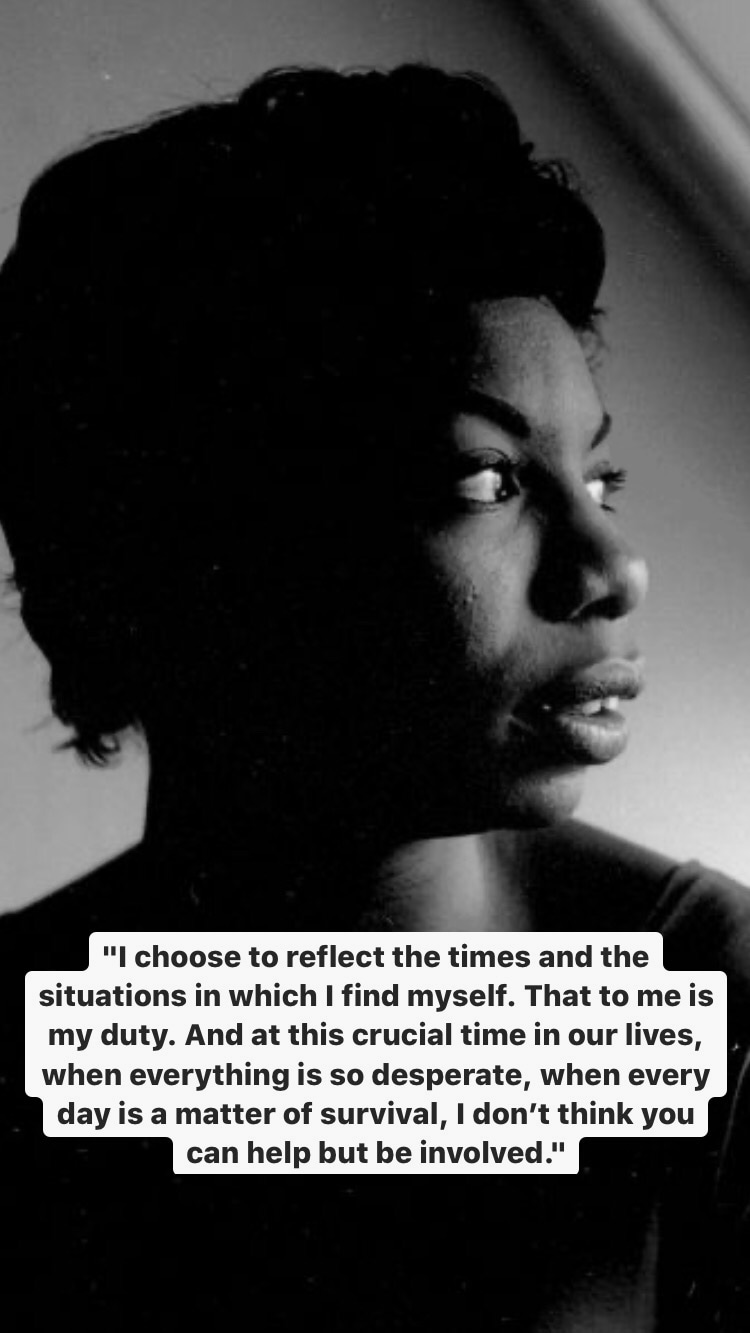 Photo of Nina Simone