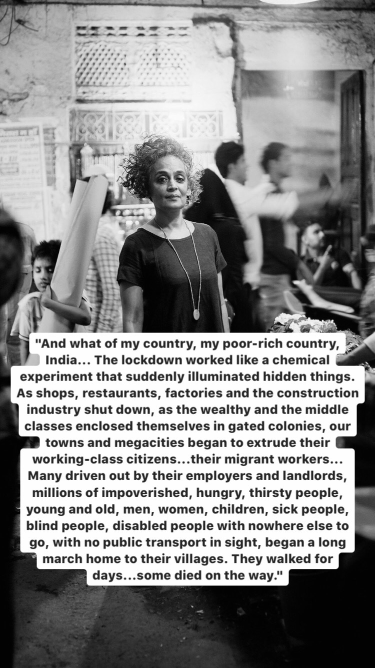 Photo of Arundhati Roy