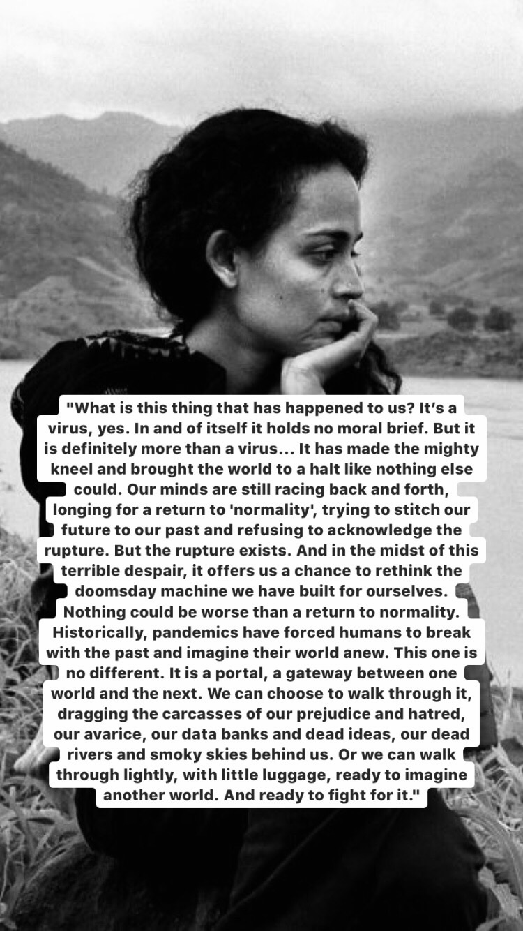 Photo of Arundhati Roy