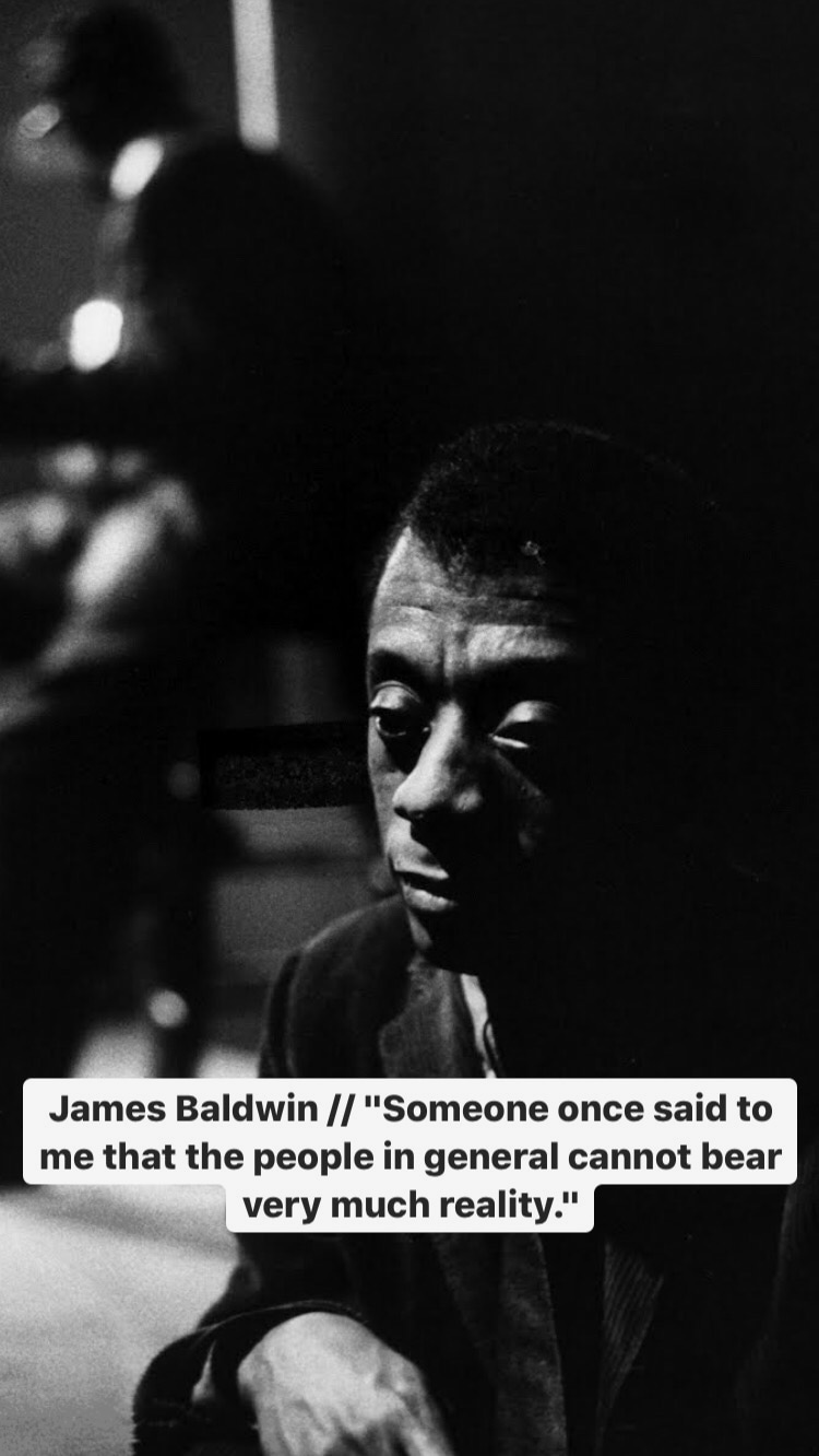 Photo of James Baldwin