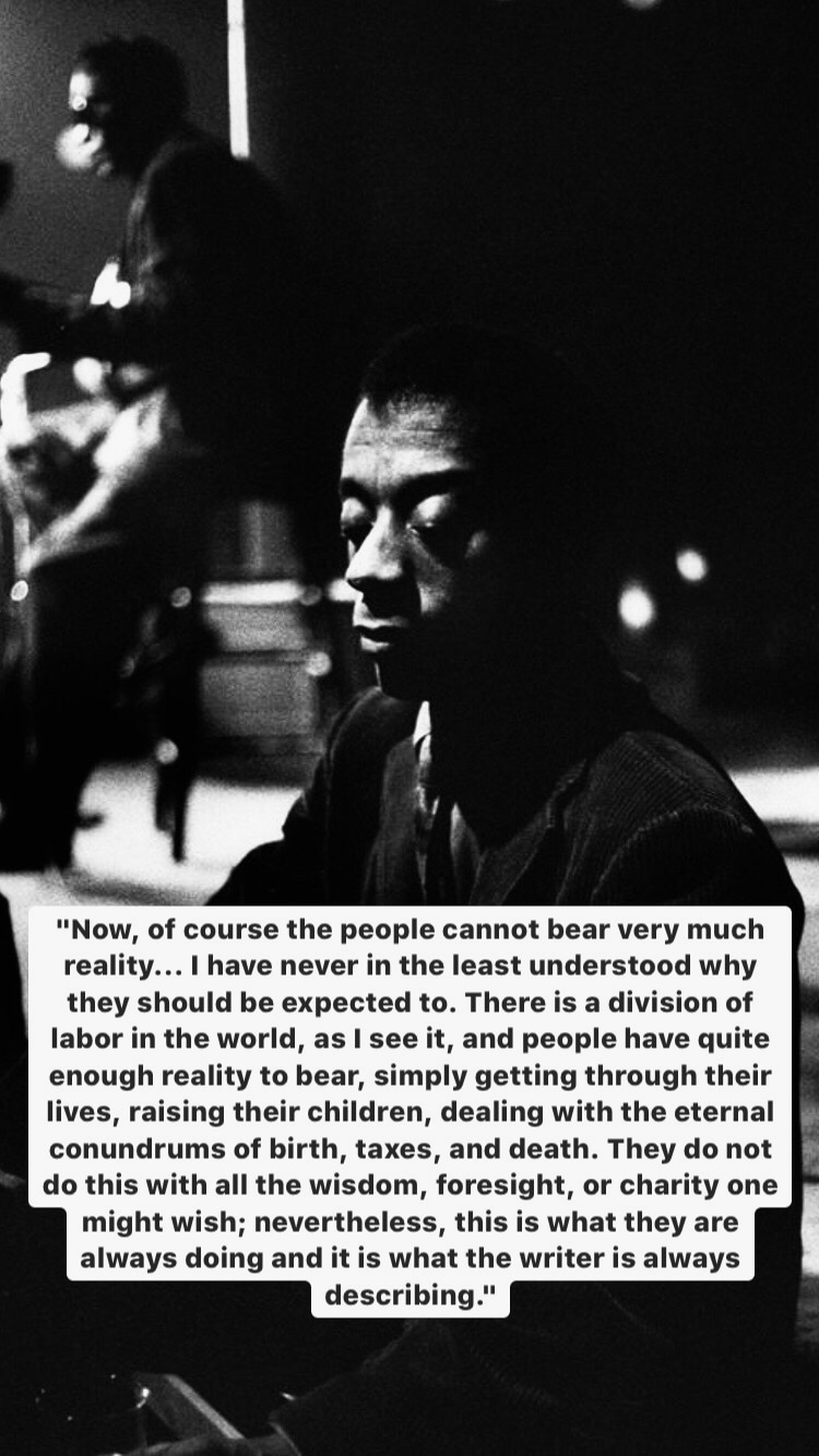 Photo of James Baldwin