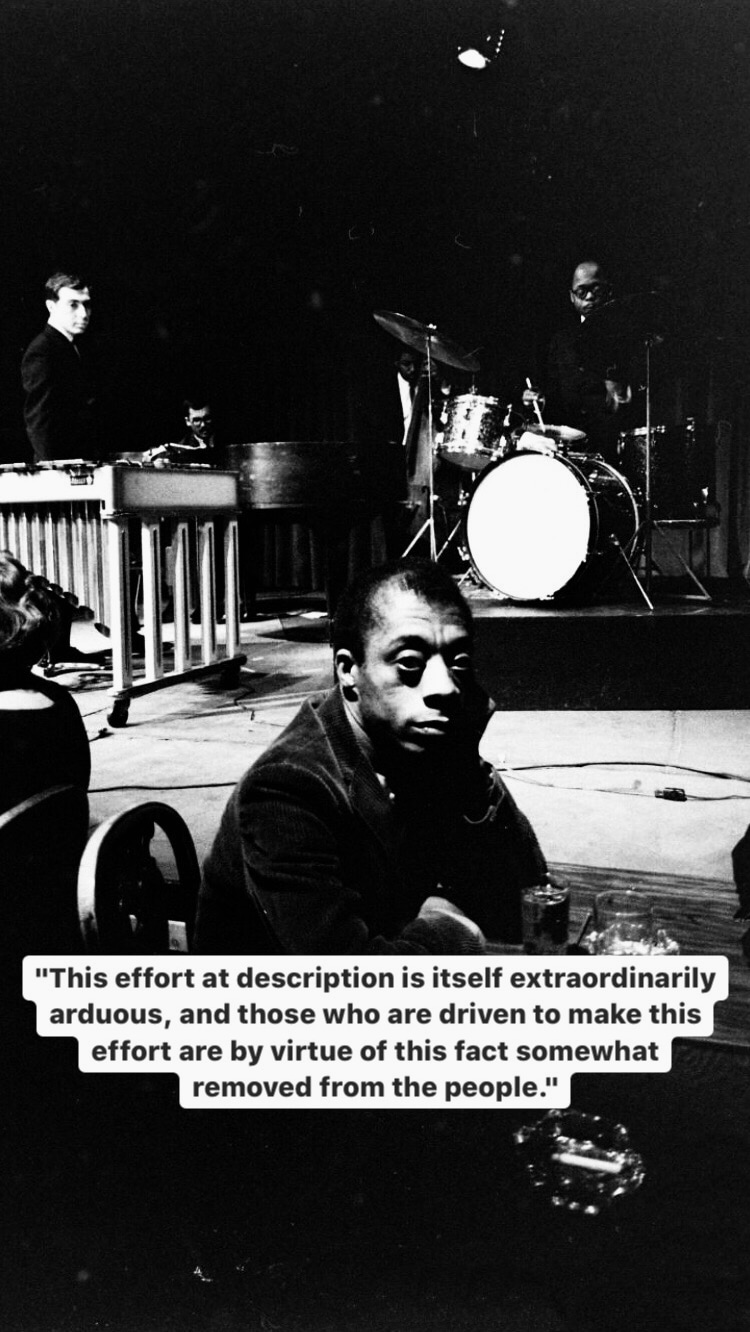 Photo of James Baldwin