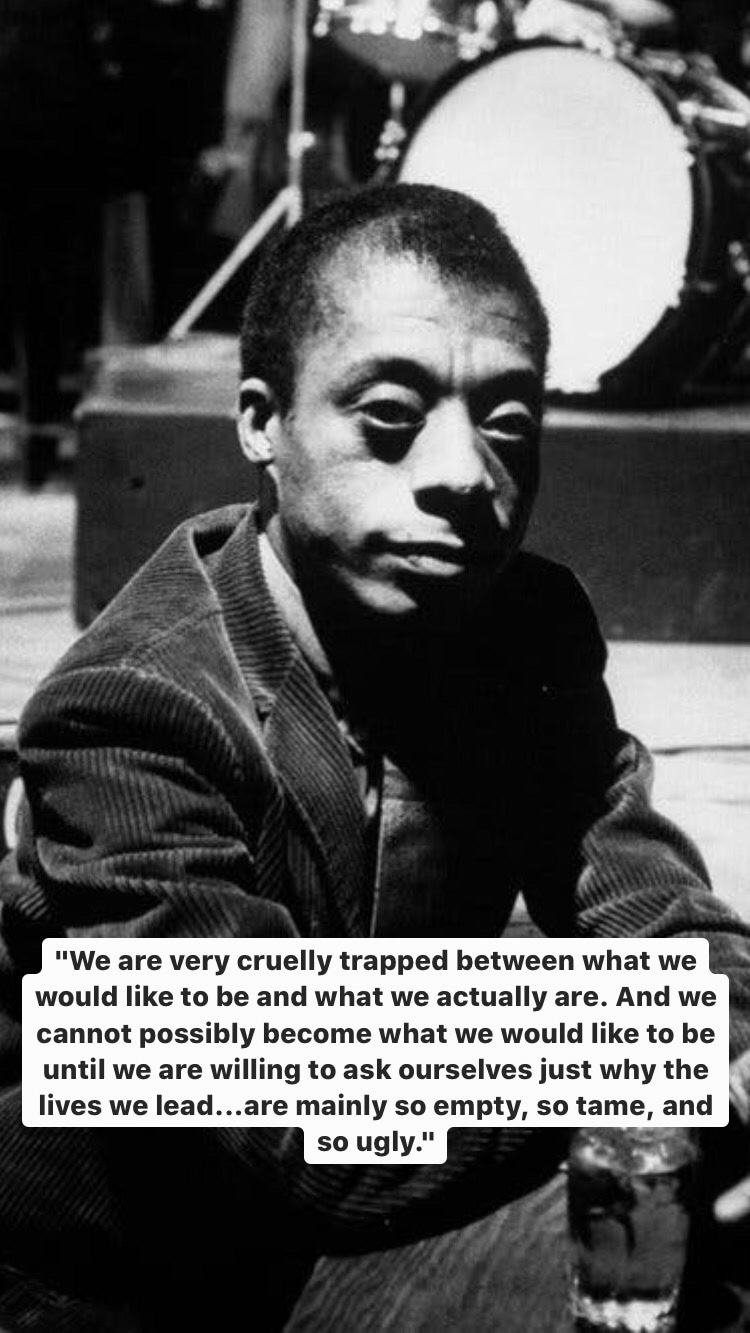 Photo of James Baldwin