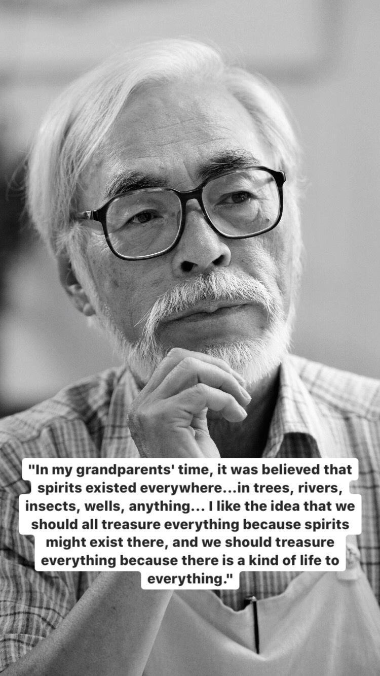 Photo of Hayao Miyazaki
