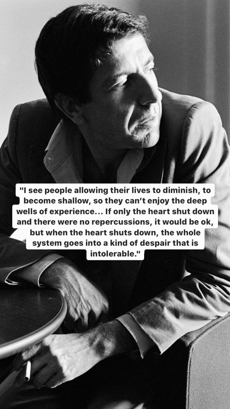 Photo of Leonard Cohen