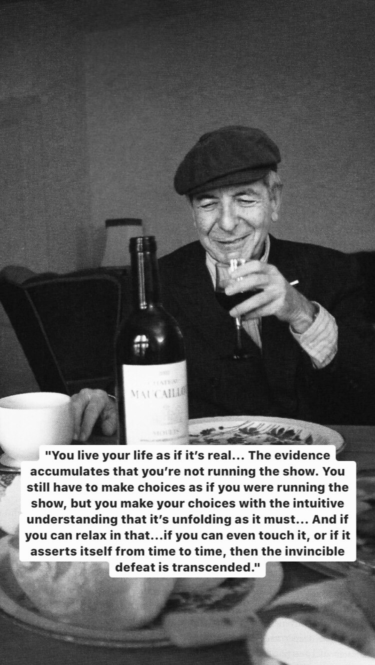 Photo of Leonard Cohen