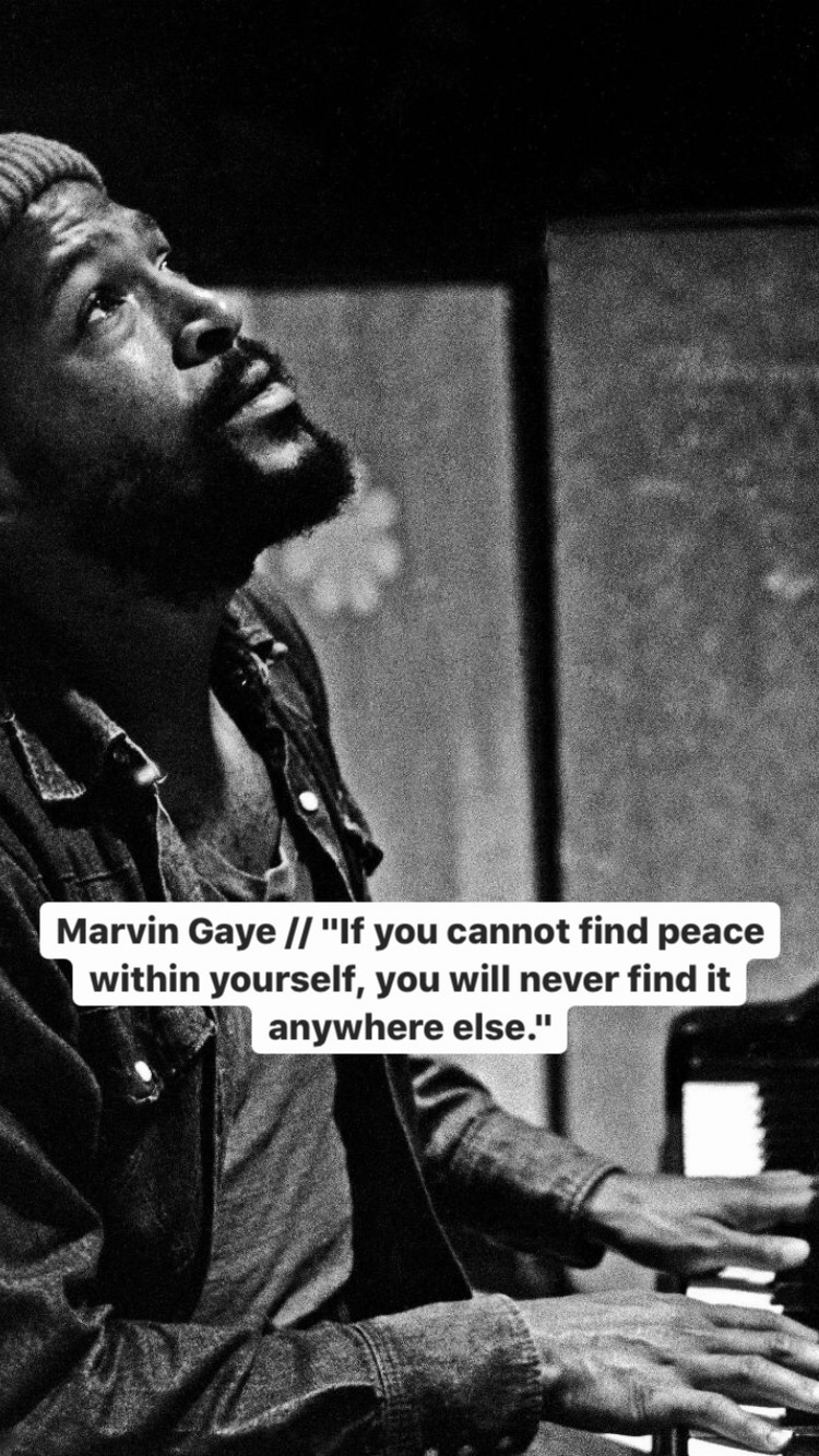 Photo of Marvin Gaye