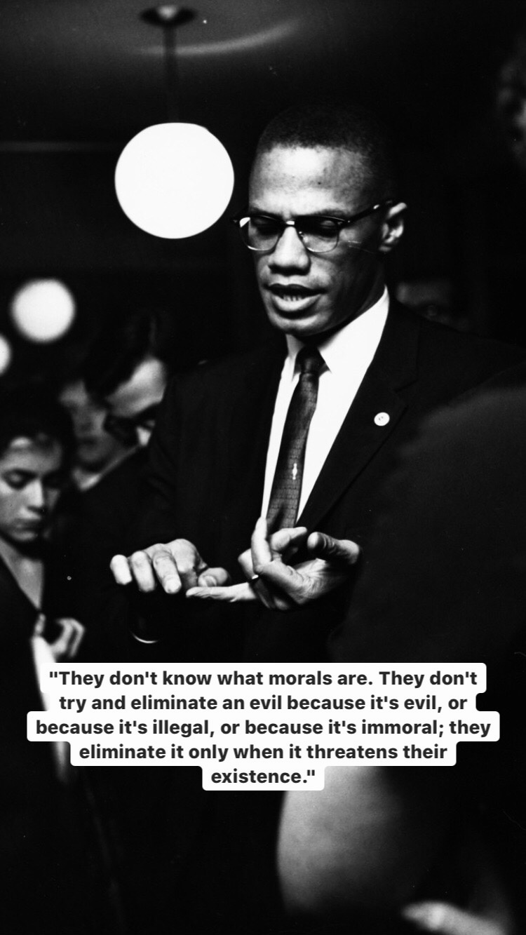 Photo of Malcolm X