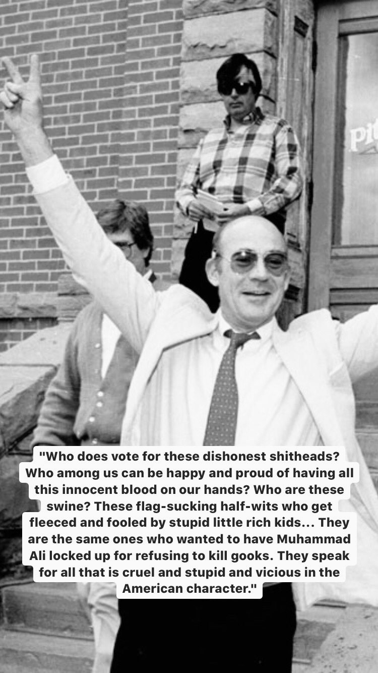 Photo of Hunter S. Thompson