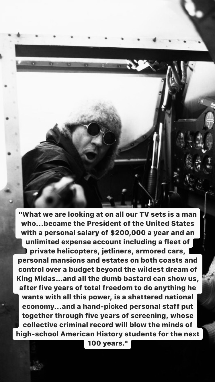 Photo of Hunter S. Thompson