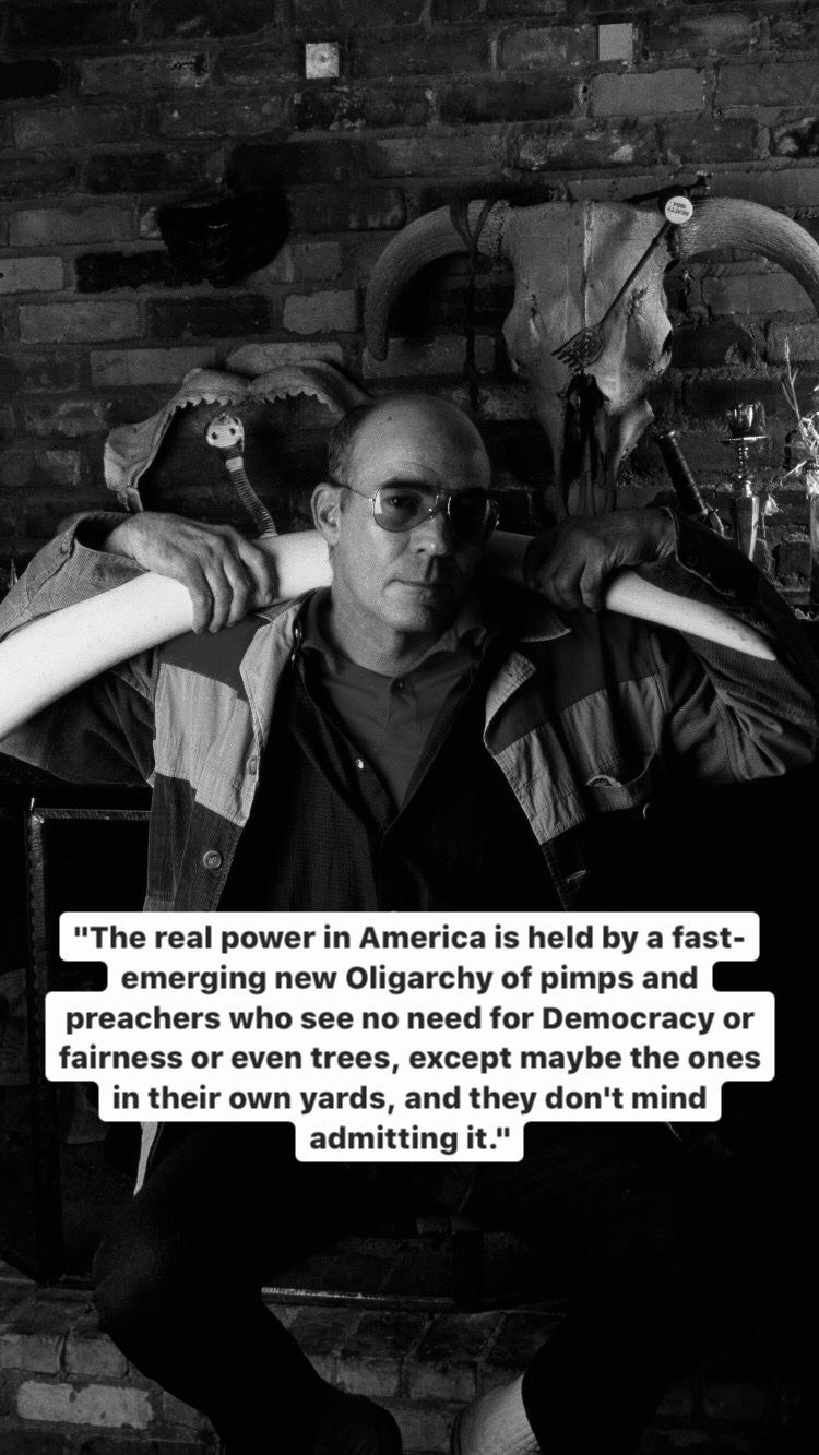 Photo of Hunter S. Thompson