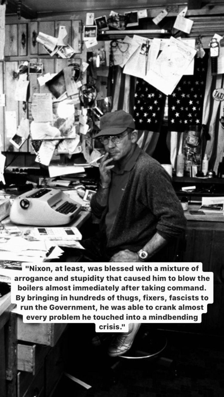 Photo of Hunter S. Thompson