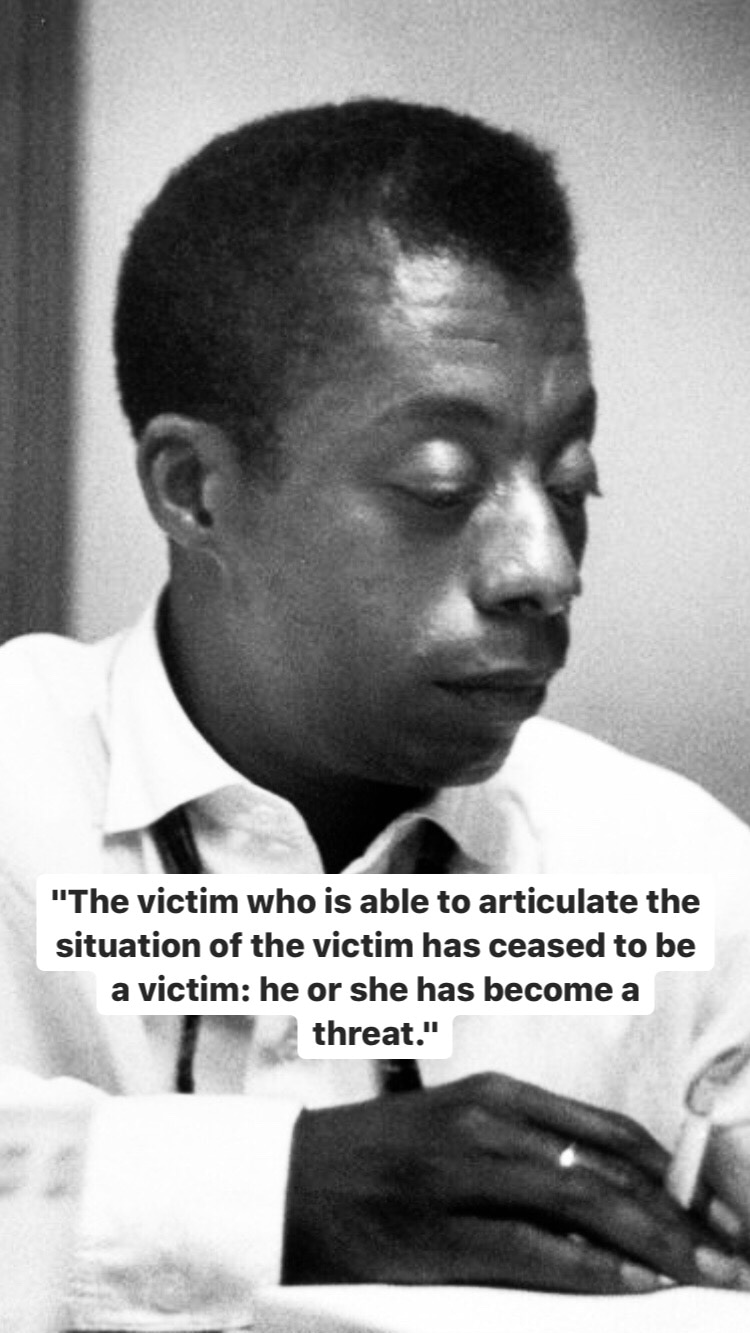 Photo of James Baldwin