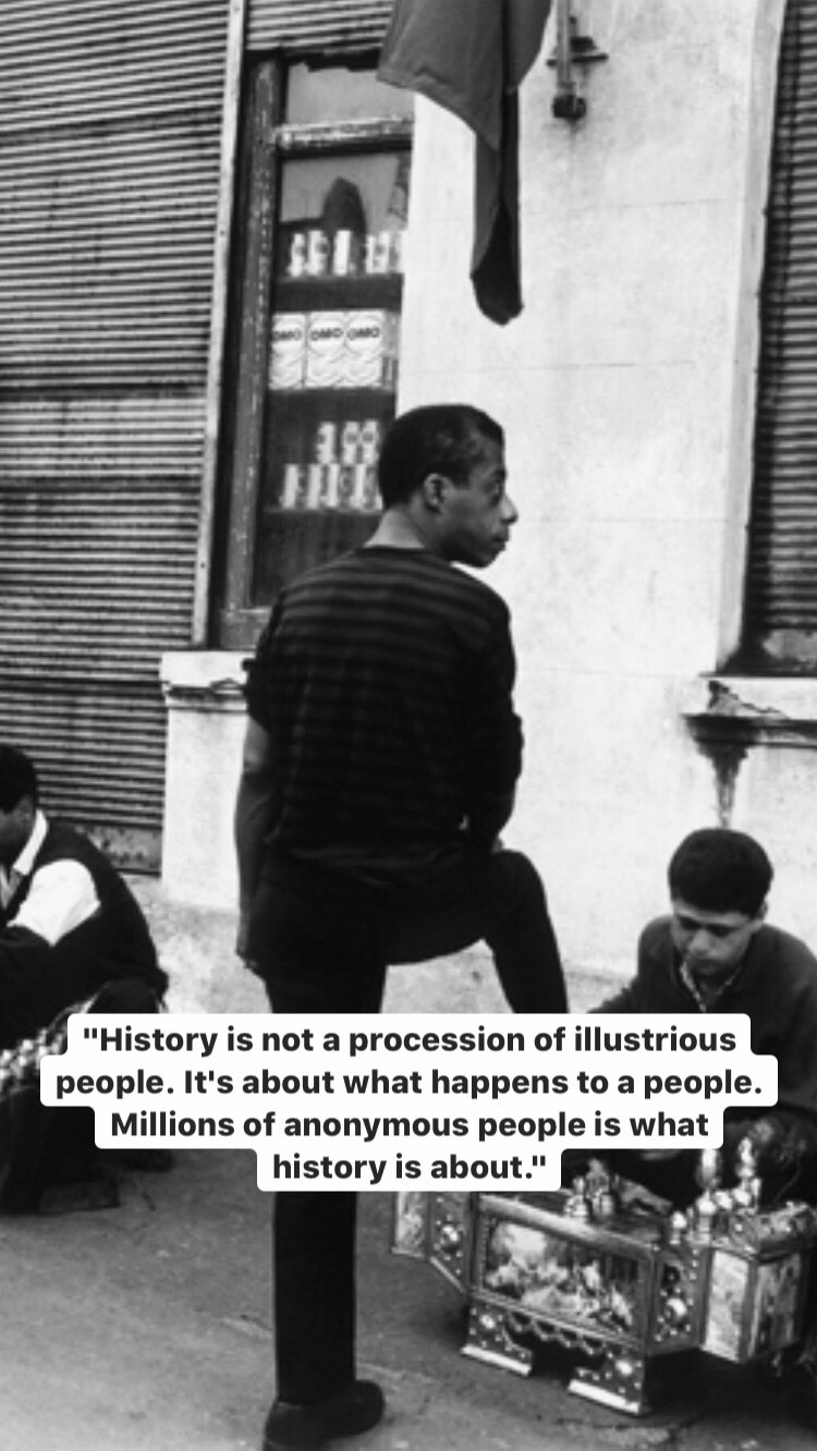 Photo of James Baldwin