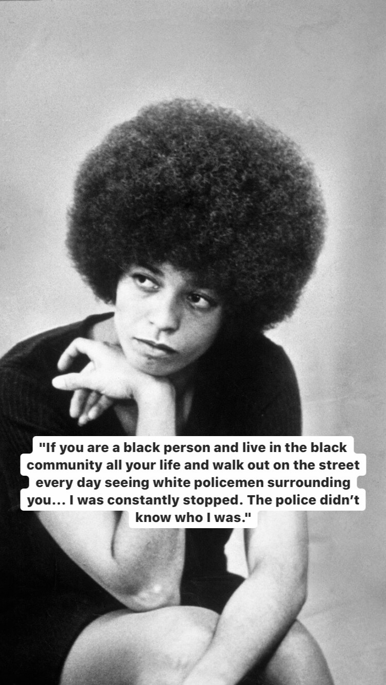 Photo of Angela Davis