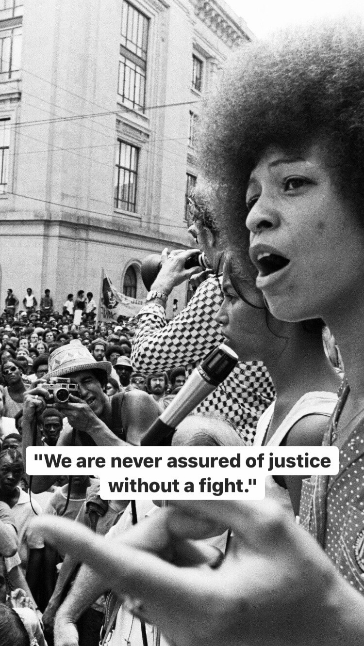 Photo of Angela Davis