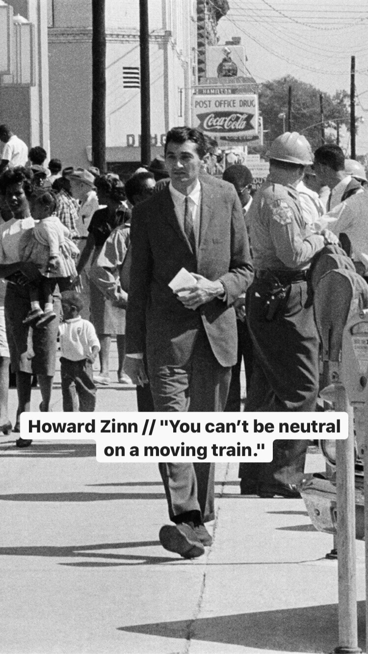 Photo of Howard Zinn