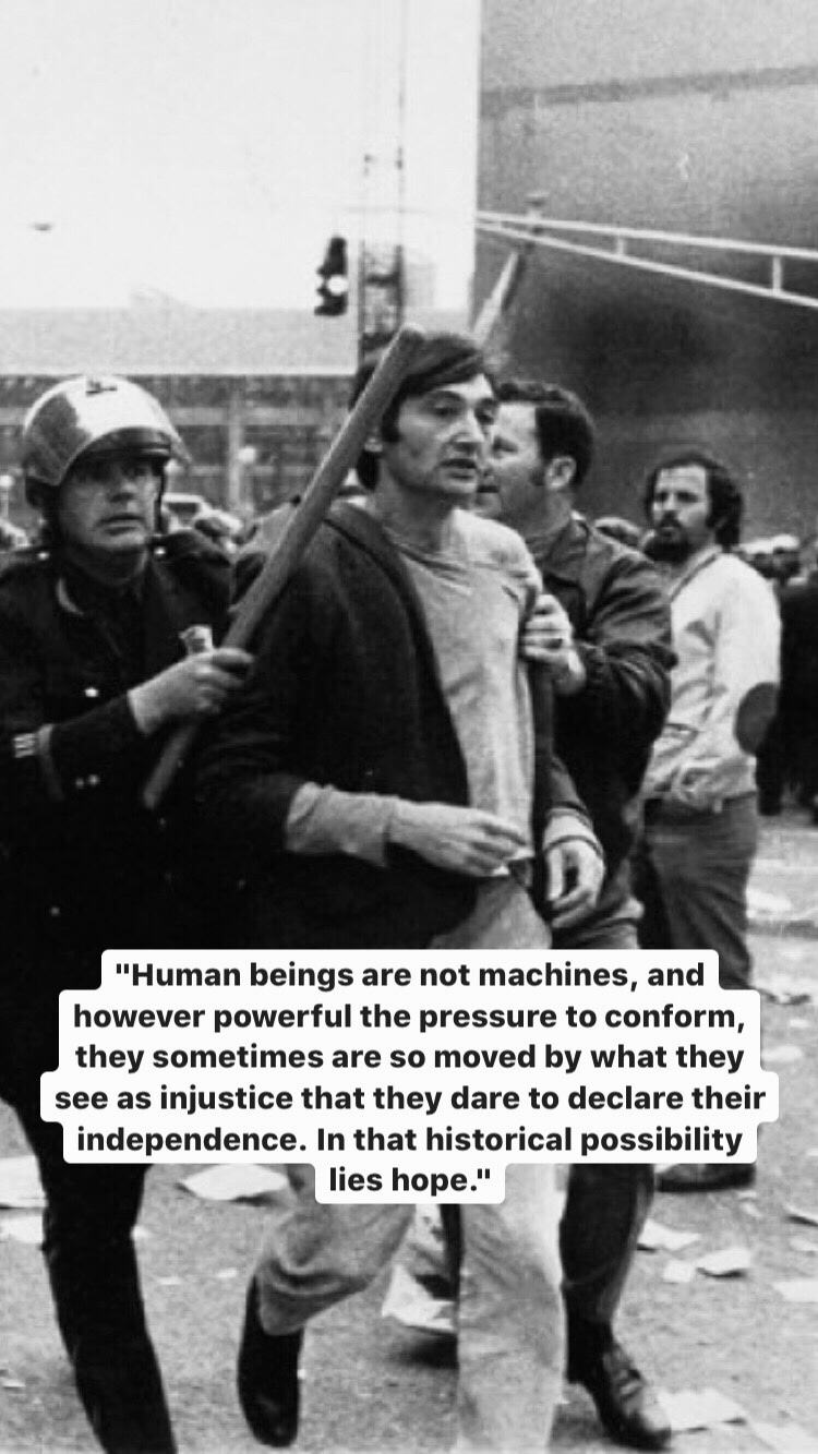Photo of Howard Zinn