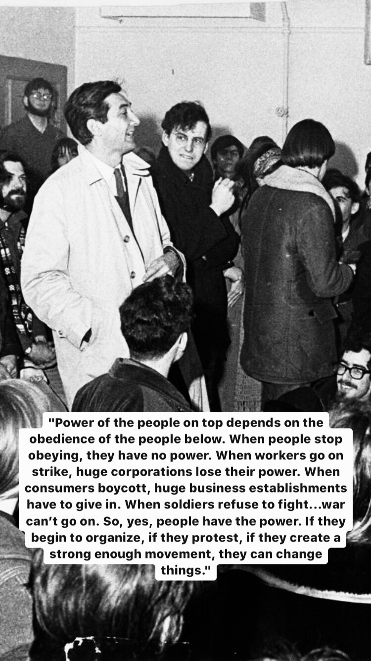 Photo of Howard Zinn