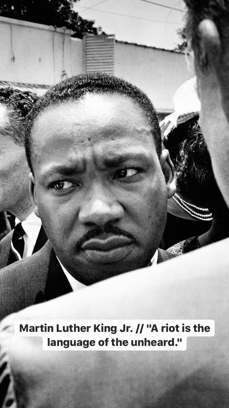 Photo of Martin Luther King Jr.