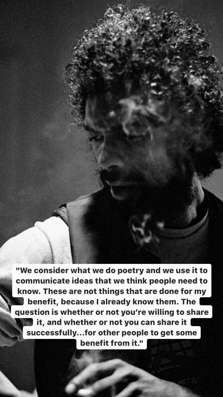 Photo of Gil Scott-Heron
