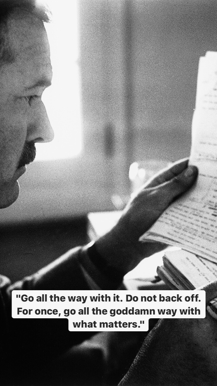 Photo of Ernest Hemingway