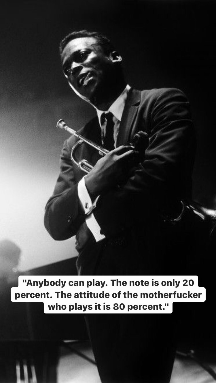 Photo of Miles Davis