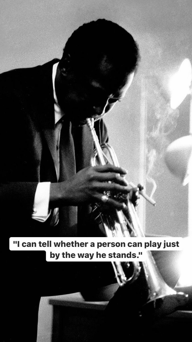 Photo of Miles Davis