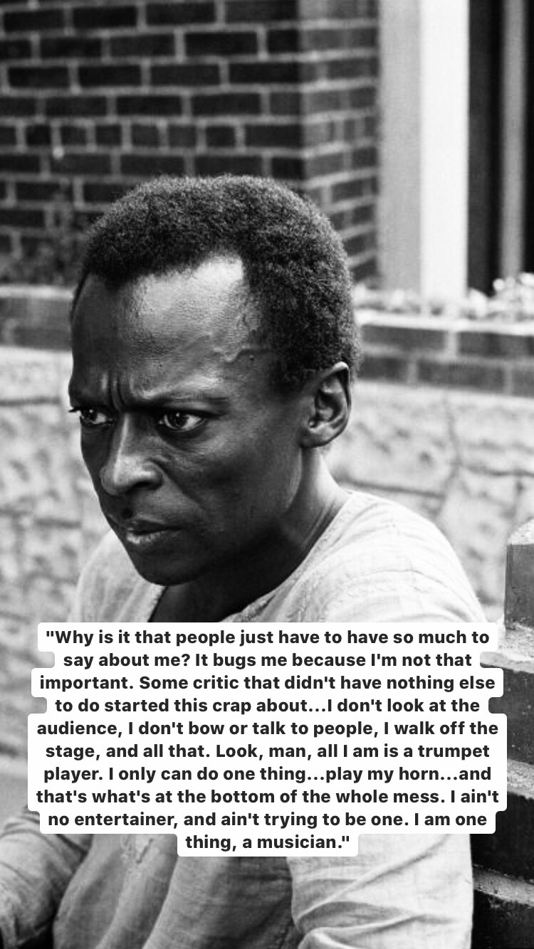 Photo of Miles Davis