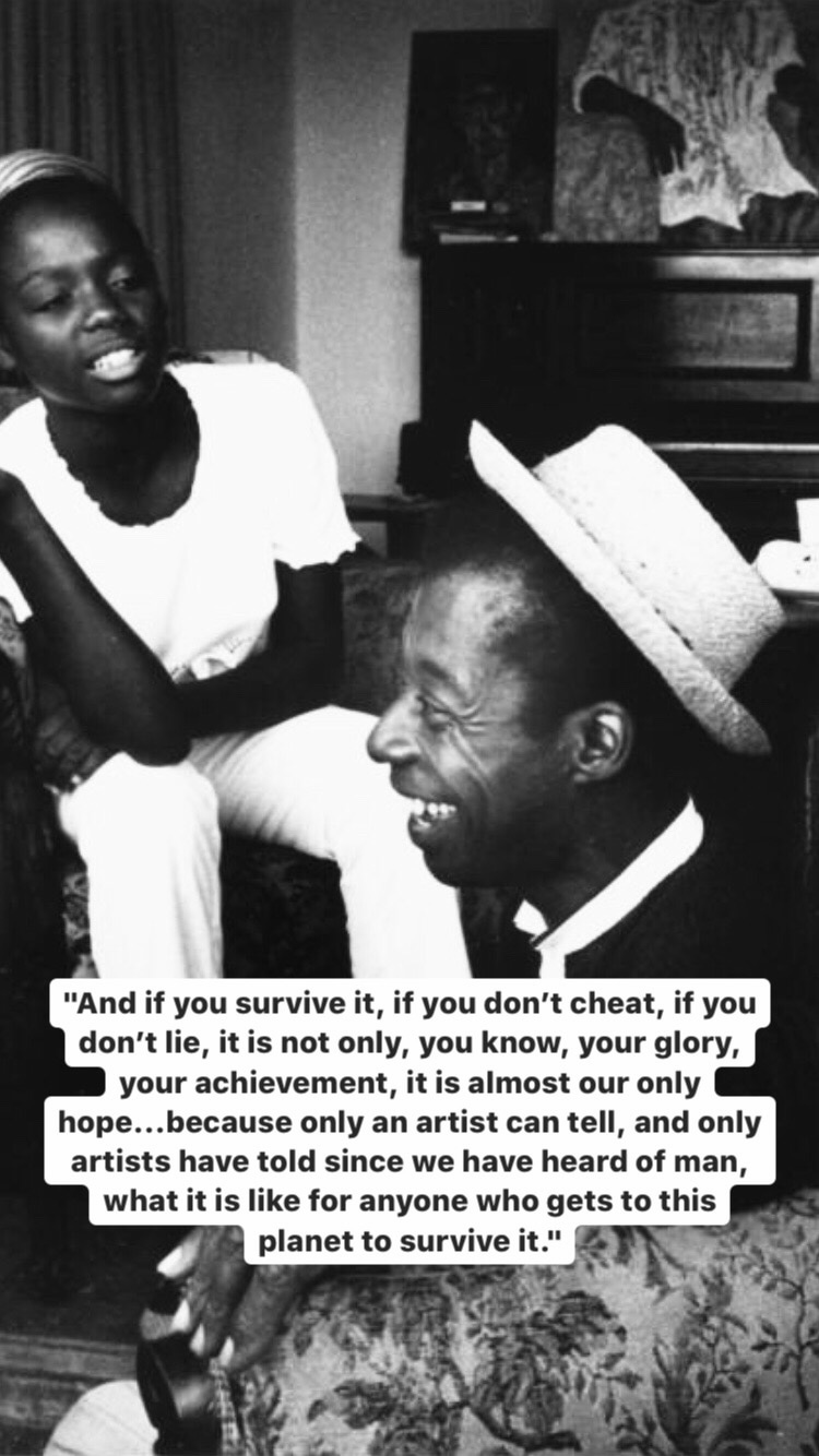 Photo of James Baldwin