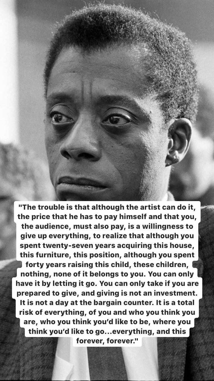 Photo of James Baldwin