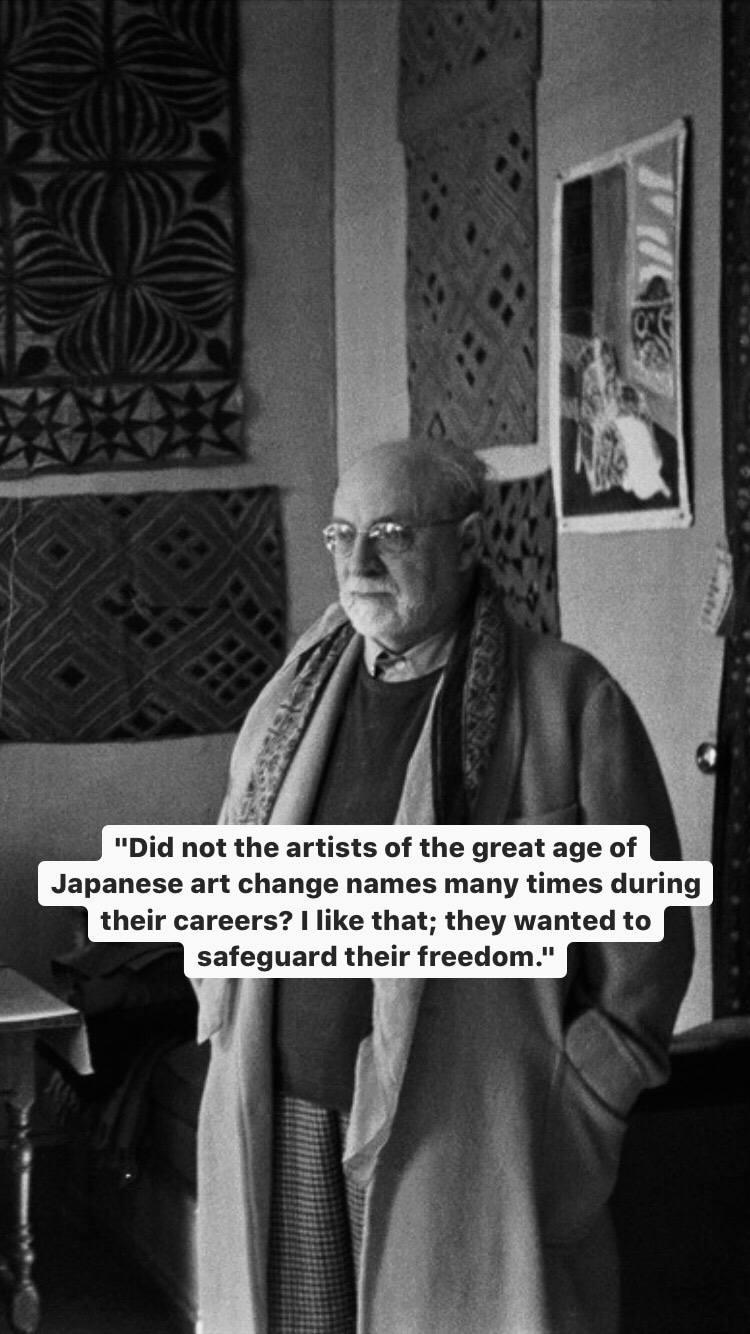 Photo of Henri Matisse