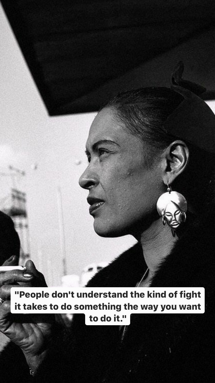 Photo of Billie Holiday