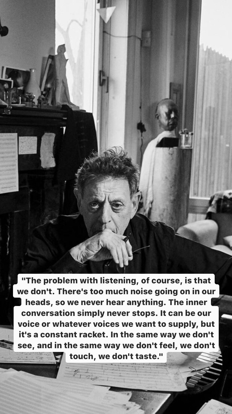 Photo of Philip Glass