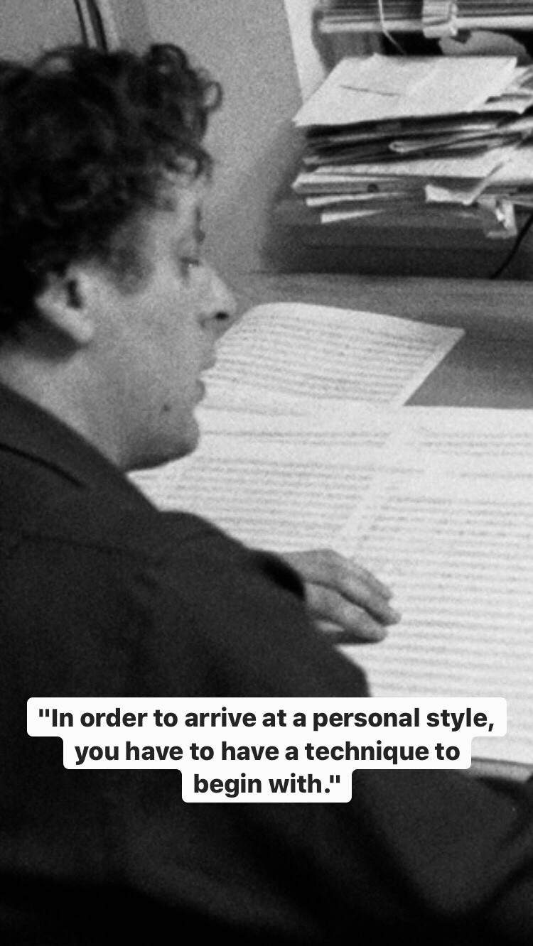 Photo of Philip Glass