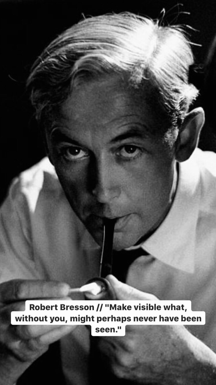 Photo of Robert Bresson