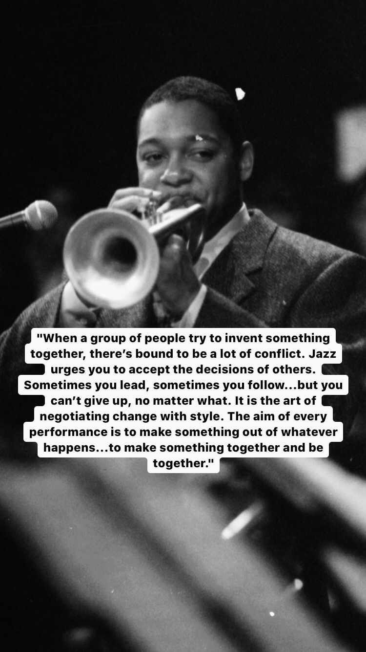 Photo of Wynton Marsalis