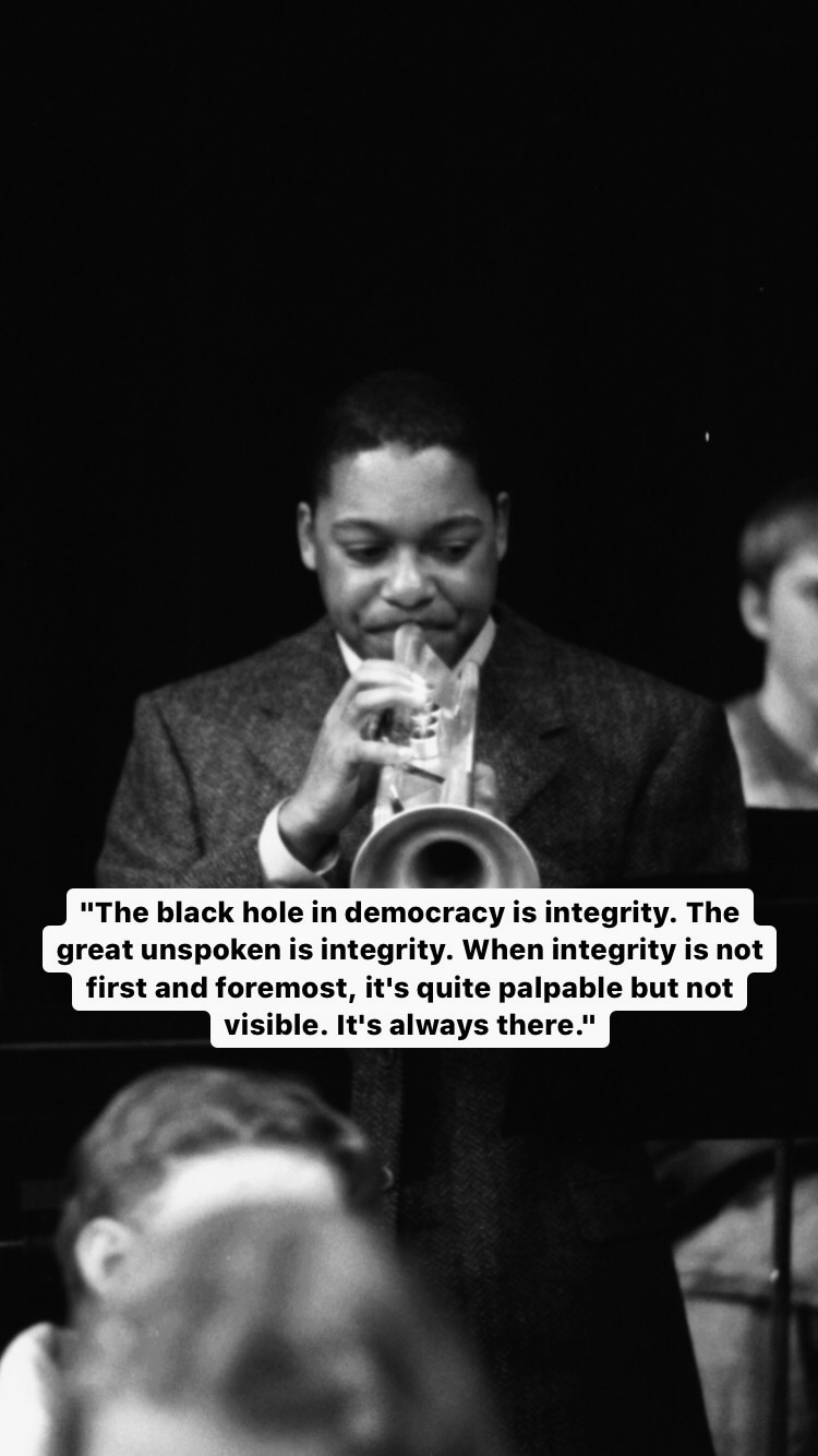 Photo of Wynton Marsalis