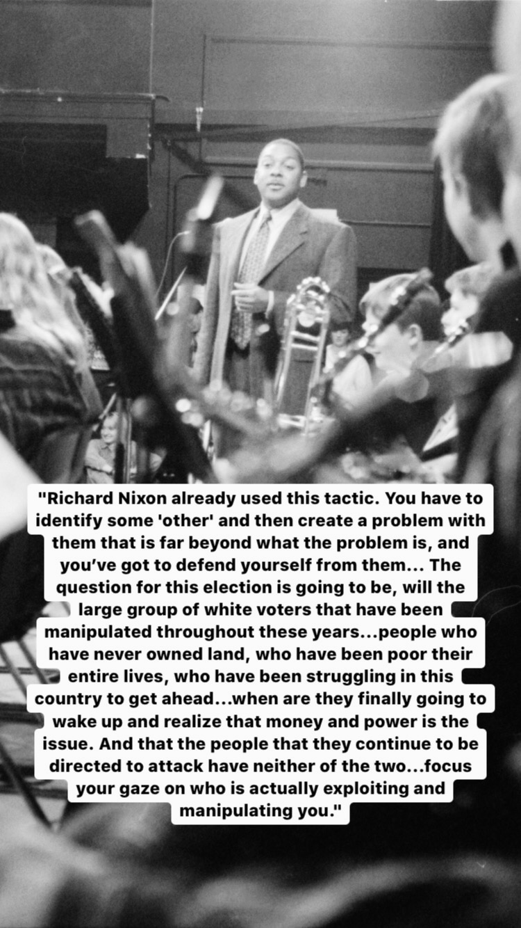 Photo of Wynton Marsalis