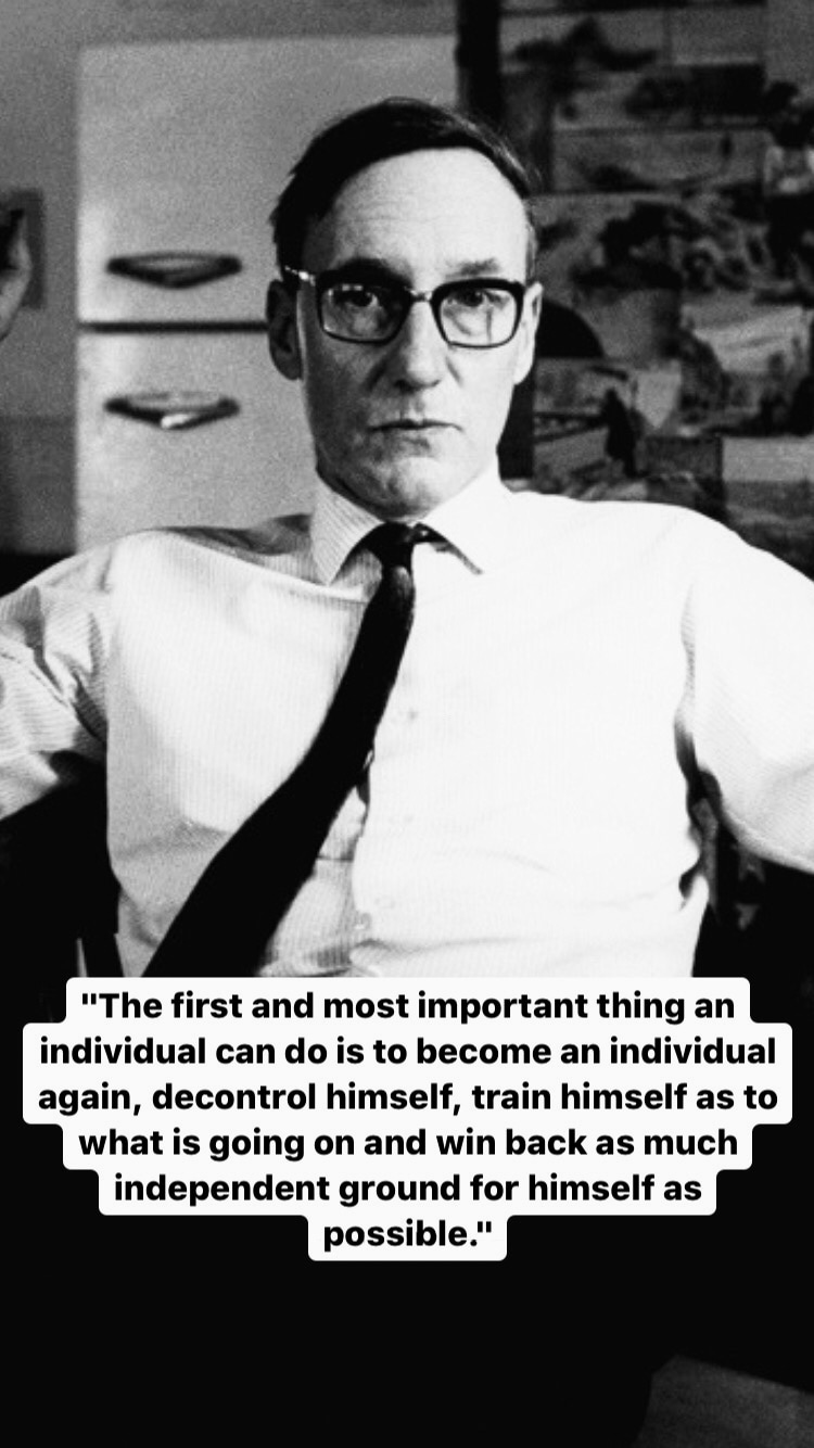 Photo of William S. Burroughs