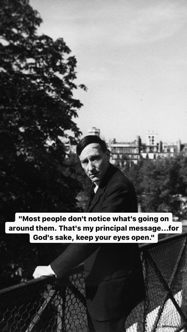 Photo of William S. Burroughs