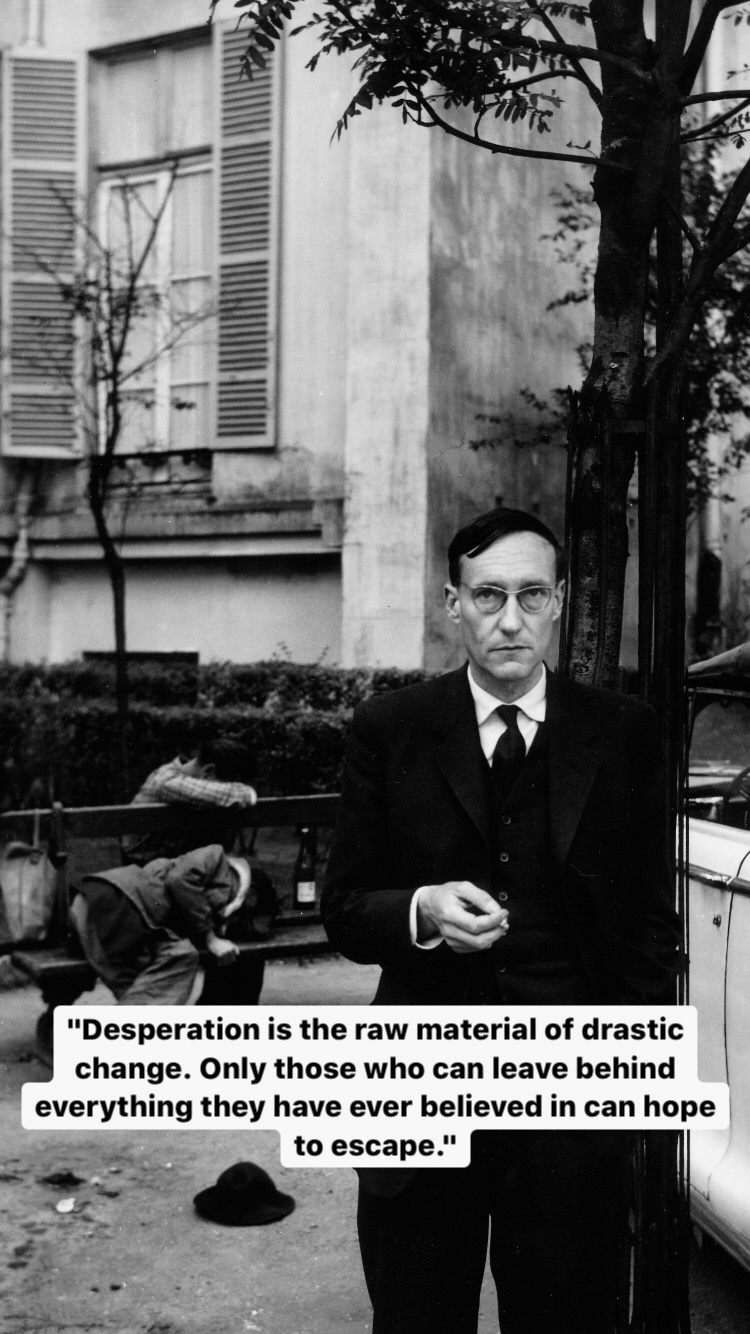 Photo of William S. Burroughs