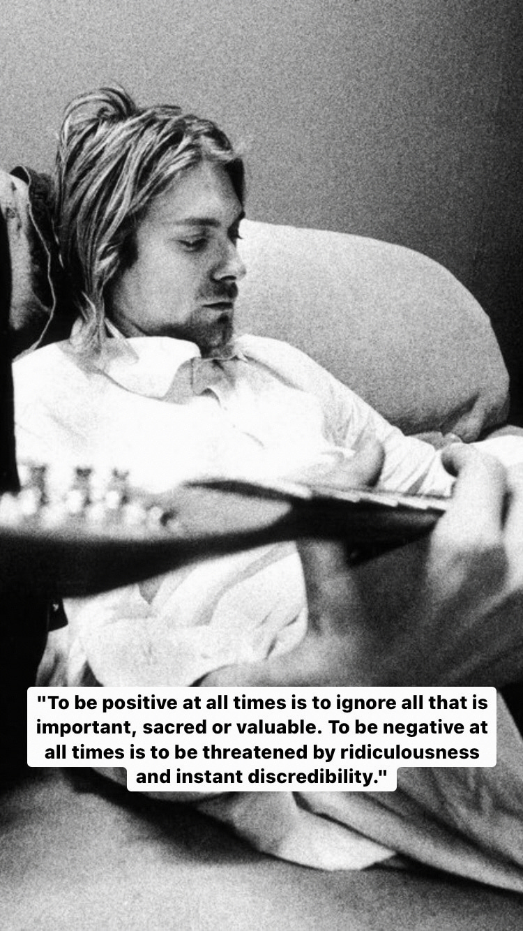 Photo of Kurt Cobain