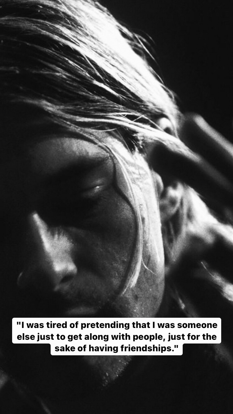 Photo of Kurt Cobain