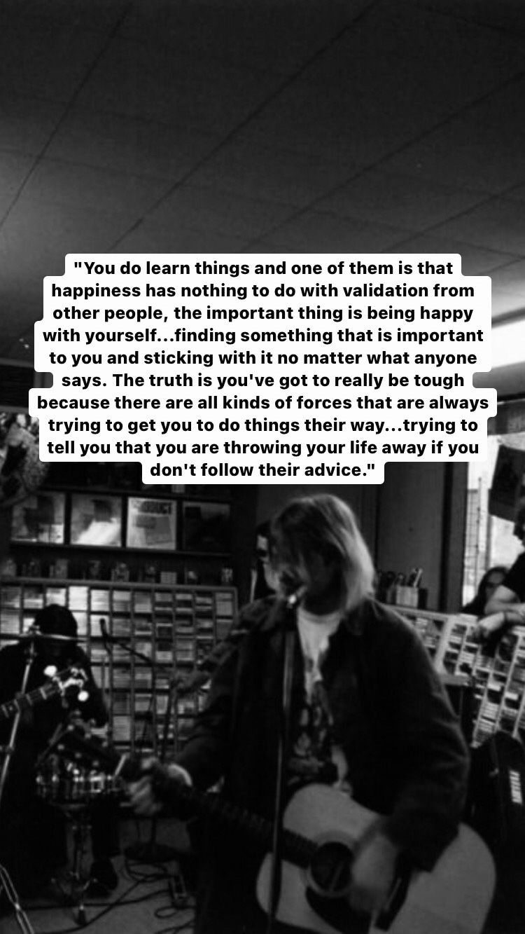 Photo of Kurt Cobain