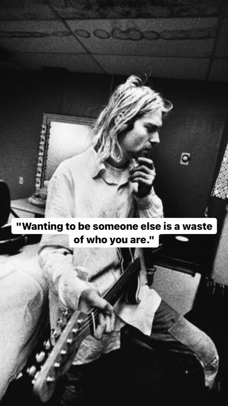 Photo of Kurt Cobain