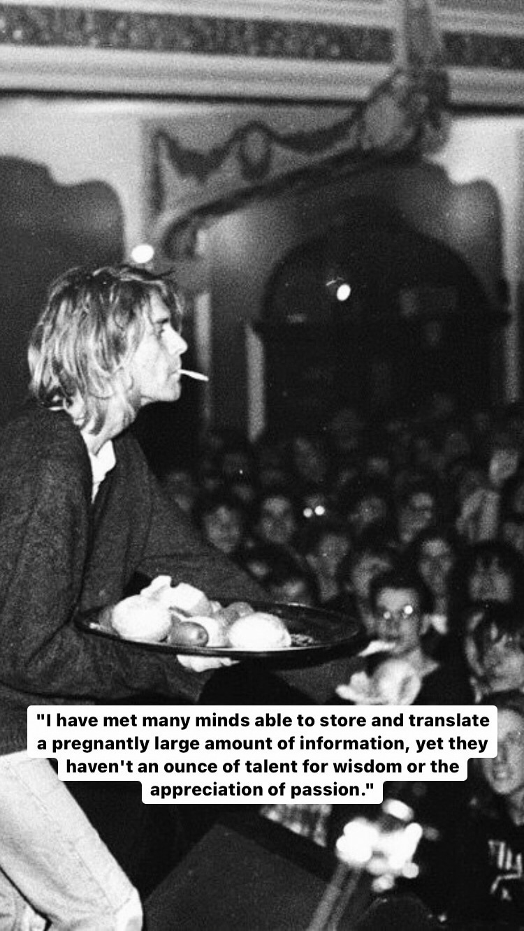 Photo of Kurt Cobain