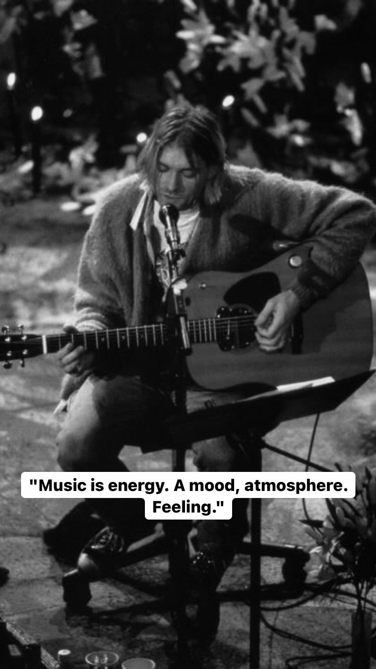 Photo of Kurt Cobain